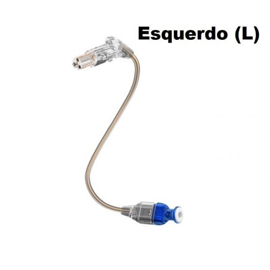 Receptor Oticon Minifit Aparelho Auditivo Lado ESQUERDO (L) Azul - Potência 100 a