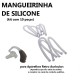 10 Mangueirinha Silicone Molde para Aparelho de Audicao (atrás da orelha) Novo Envio Imediato com Nfe