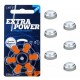 PILHA AUDITIVA EXTRA POWER 13 - 10 CARTELAS (60 BATERIAS)