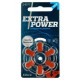 PILHA AUDITIVA EXTRA POWER 312 - 10 CARTELAS (60 BATERIAS)